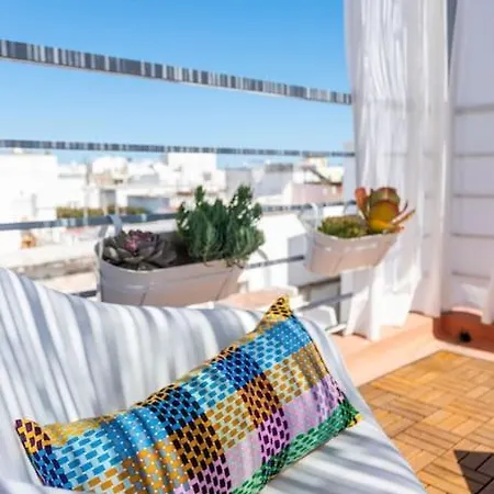 Prázdninový dům Komfortables Haus Mit Sonnenterrassen & Meerblick Olhão